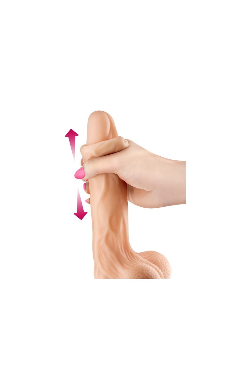 Gode ultra-réaliste 21 cm - Real Brad